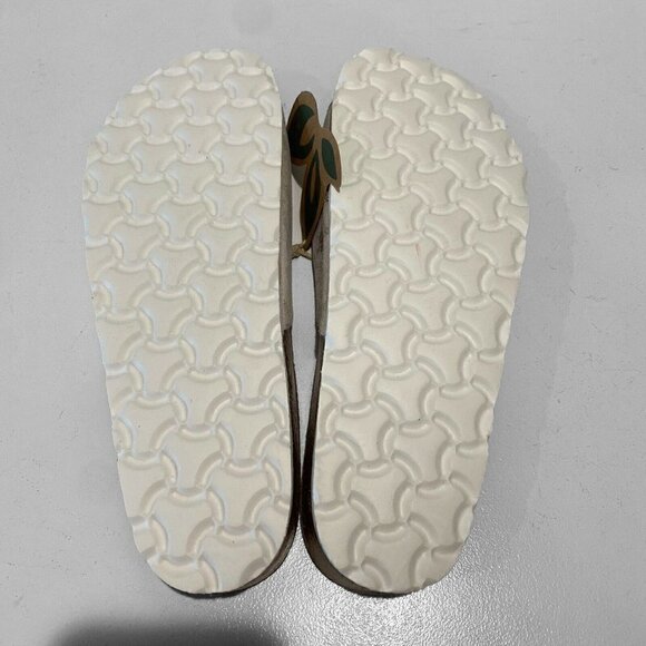 NEW BioStep Gray Leather Comfort Sandals 8.5 - Picture 8 of 11